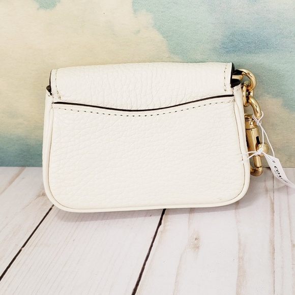 Coach Bags Coach Mini Cassidy Coin Case Bag Charm Chalk Poshmark